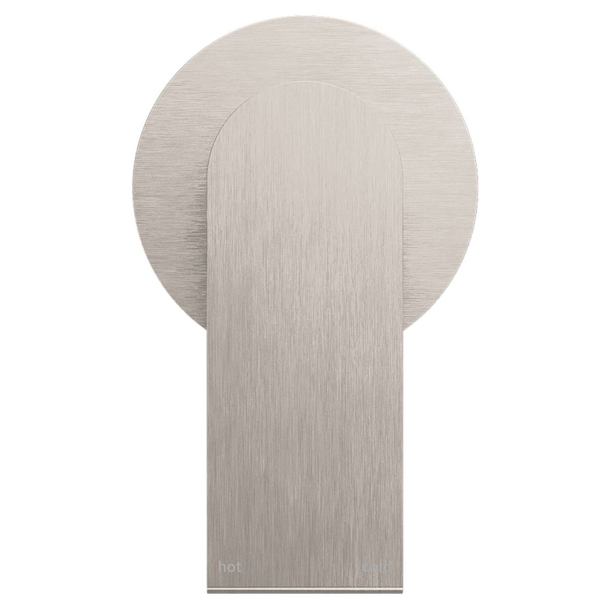 Bianca Shower Mixer 80mm Plate - Brushed Nickel