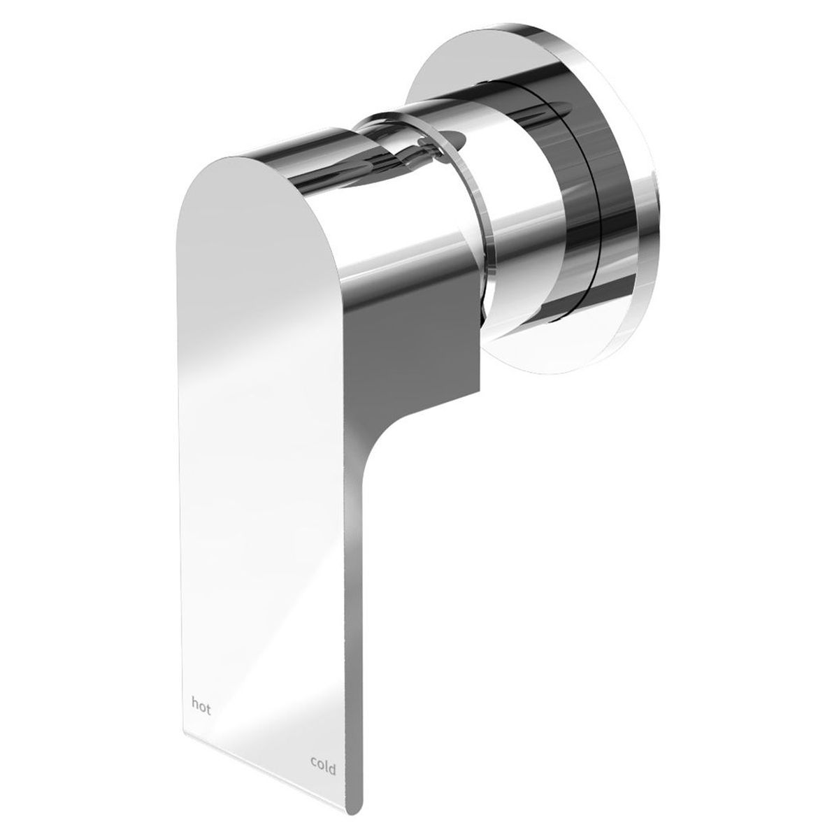 Bianca Shower Mixer 80mm Plate - Chrome