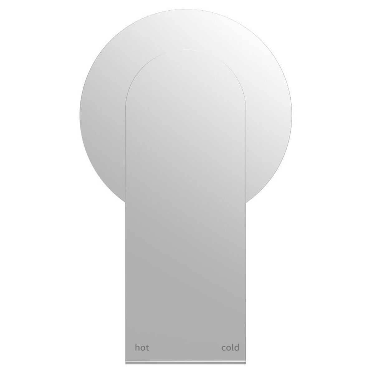 Bianca Shower Mixer 80mm Plate - Chrome