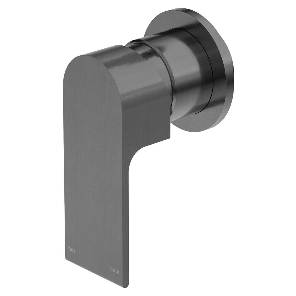Bianca Shower Mixer 80mm Plate - Gun Metal