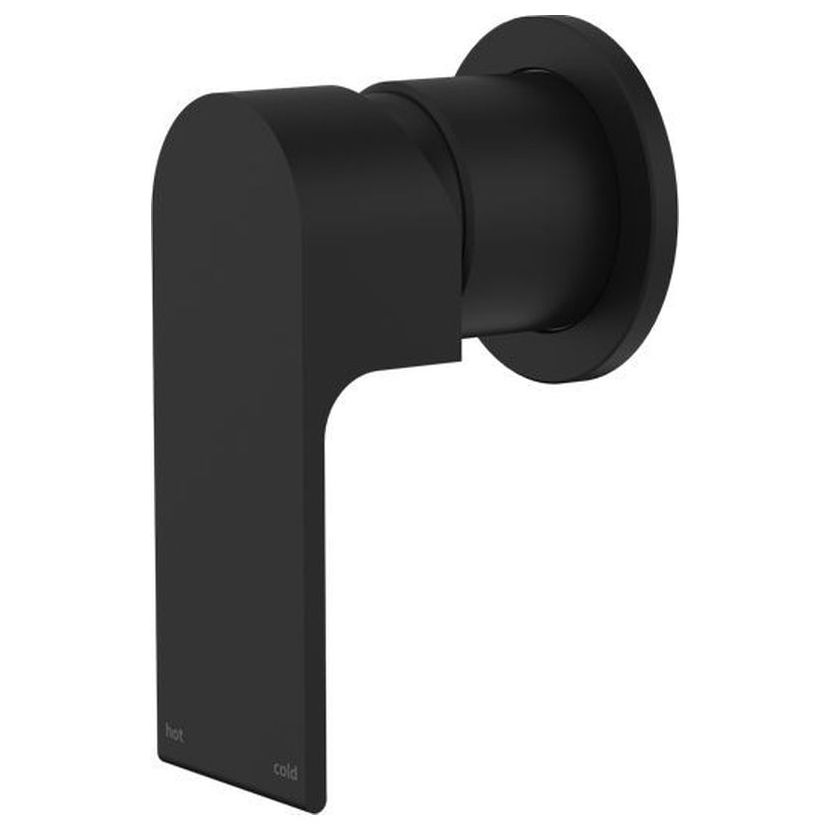 Bianca Shower Mixer 60mm Plate - Matte Black