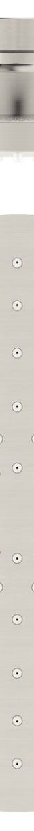 250mm ABS Round Shower Head - Brushed Nickel