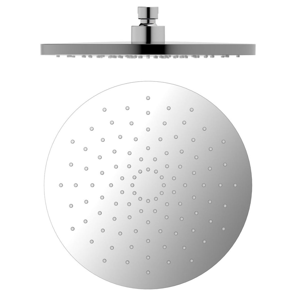 250mm ABS Round Shower Head - Chrome
