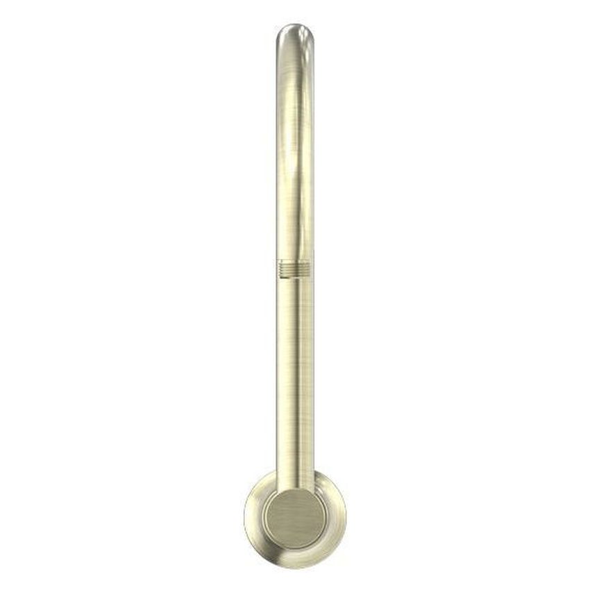York Shower Arm - Aged Brass