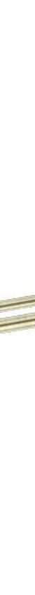 York Double Towel Rail 600mm - Aged Brass