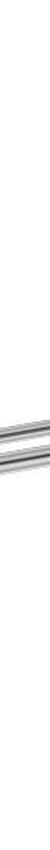 York Double Towel Rail 600mm - Chrome