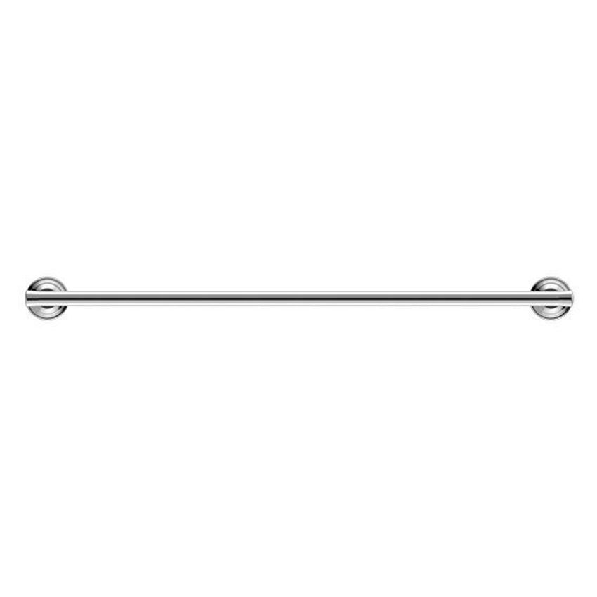 York Double Towel Rail 600mm - Chrome