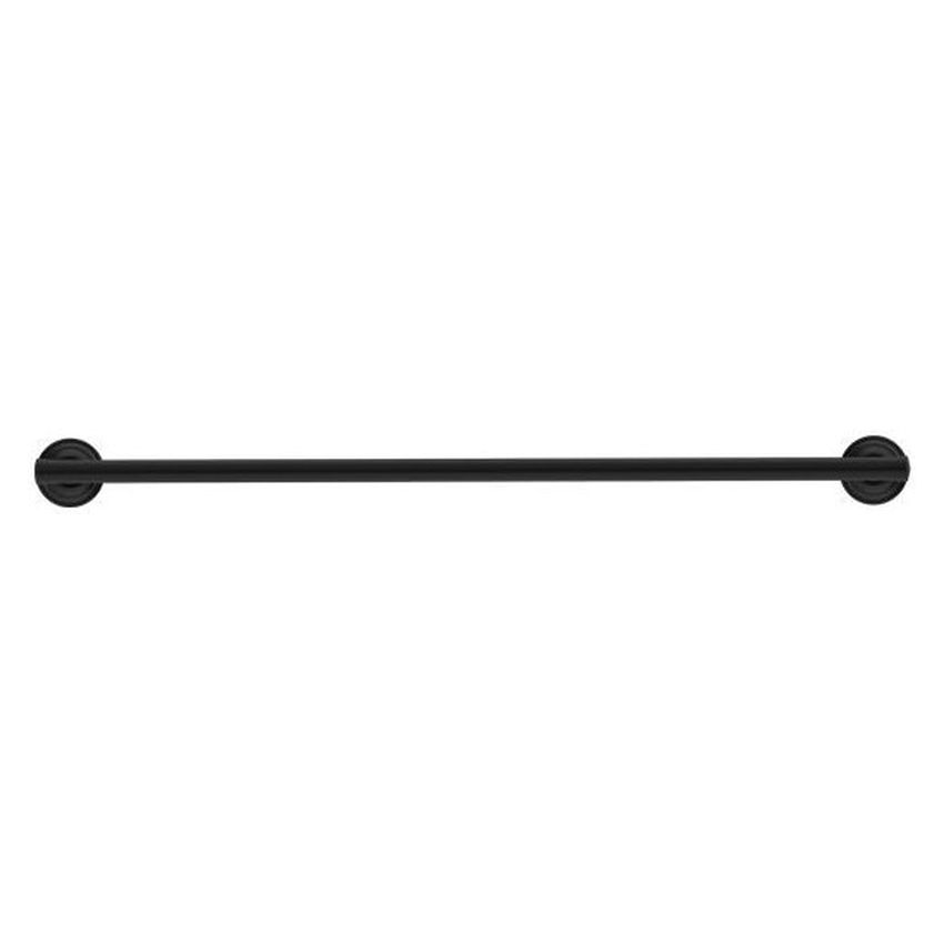 York Double Towel Rail 600mm - Matte Black