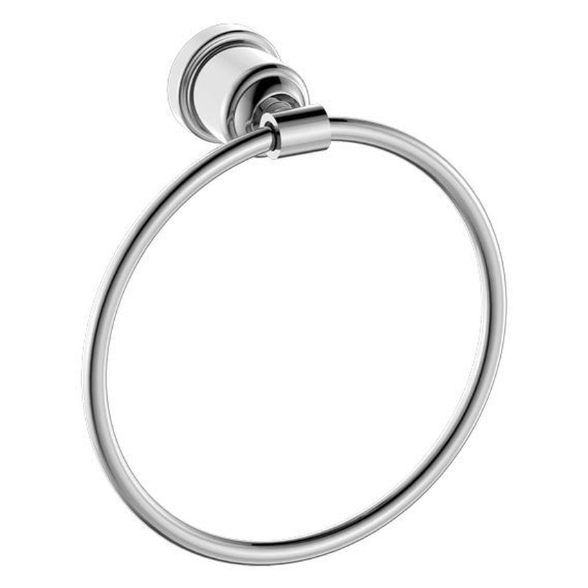 York Towel Ring - Chrome
