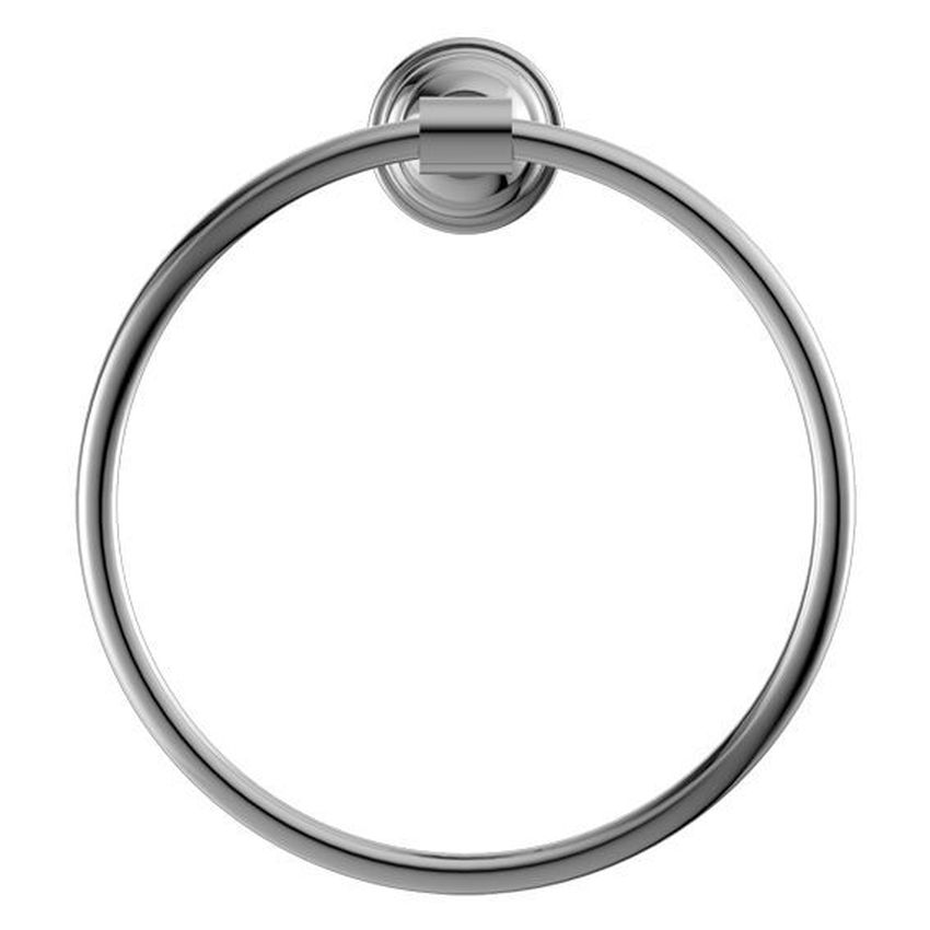 York Towel Ring - Chrome