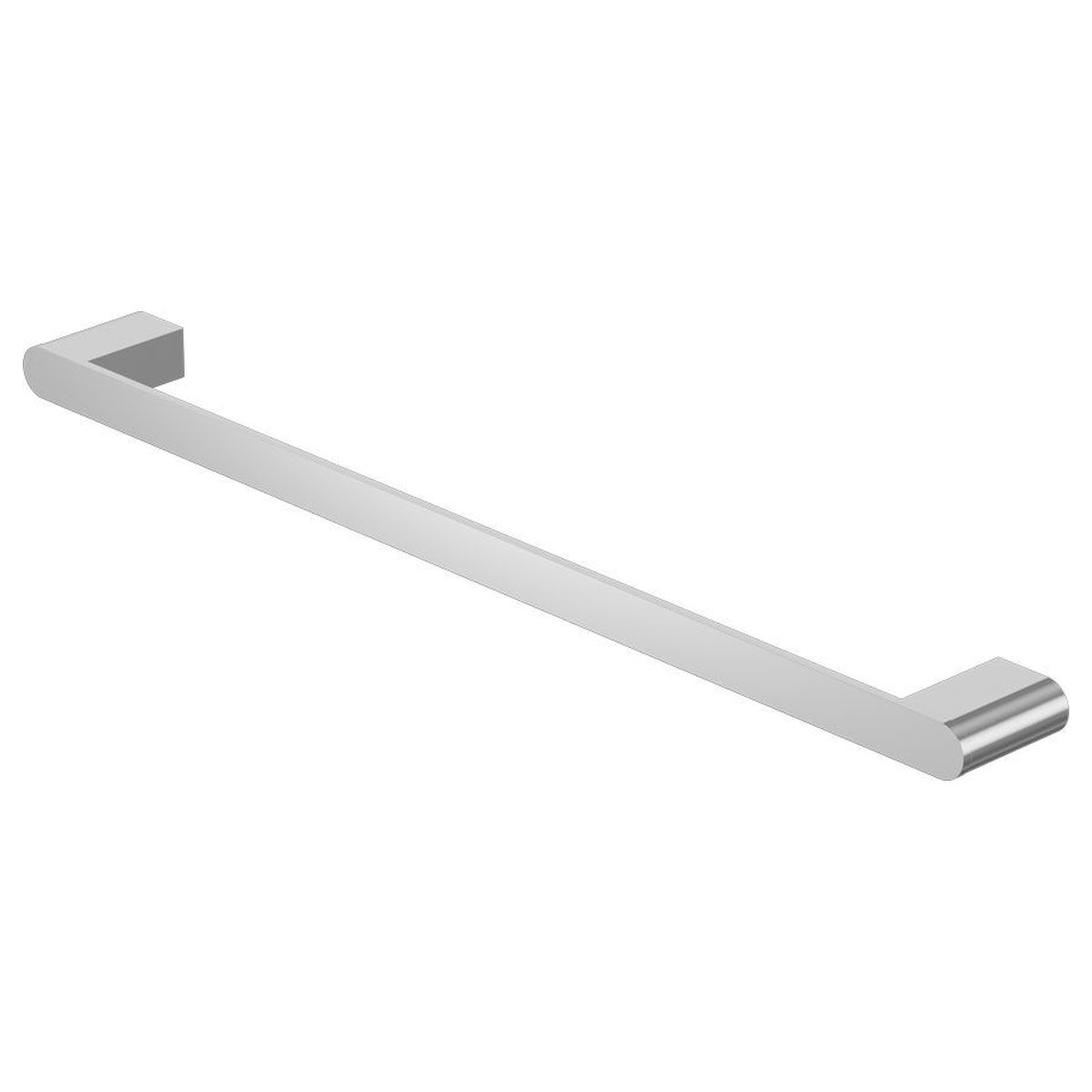 Bianca Single Towel Rail 600mm - Chrome
