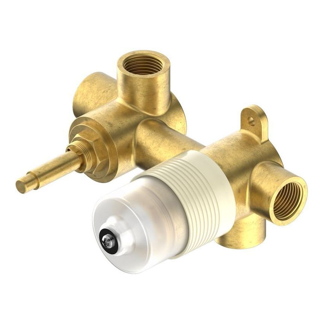 Premium 35mm Universal Shower Mixer With Divertor Horizontal Body Only