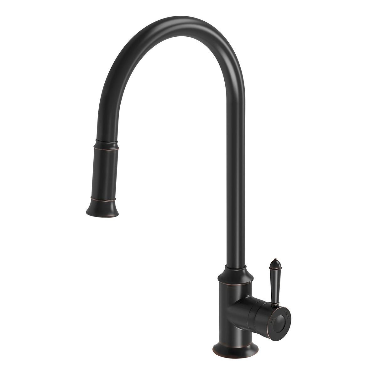 Nostalgia Pull Out Sink Mixer - Antique Black, Lead Free