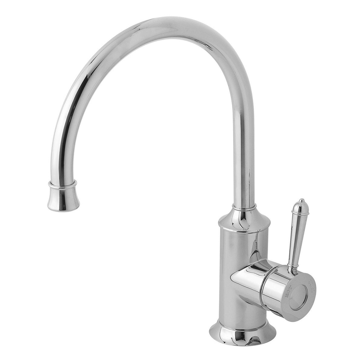 Nostalgia Sink Mixer 220mm Gooseneck - Chrome