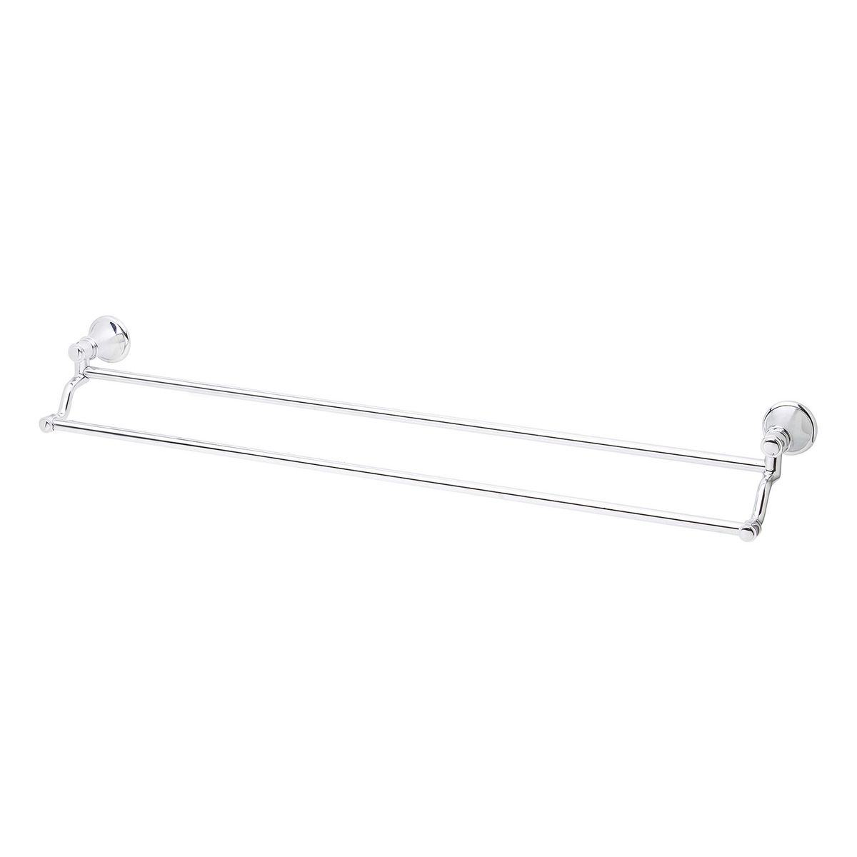 Nostalgia Double Towel Rail 760mm - Chrome