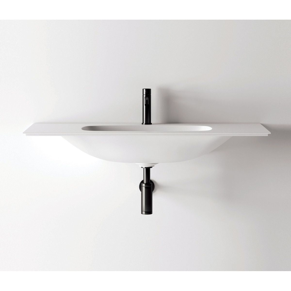 Studio Bagno Nur 102 Wall Hung/Vanity Top Basin - No Taphole