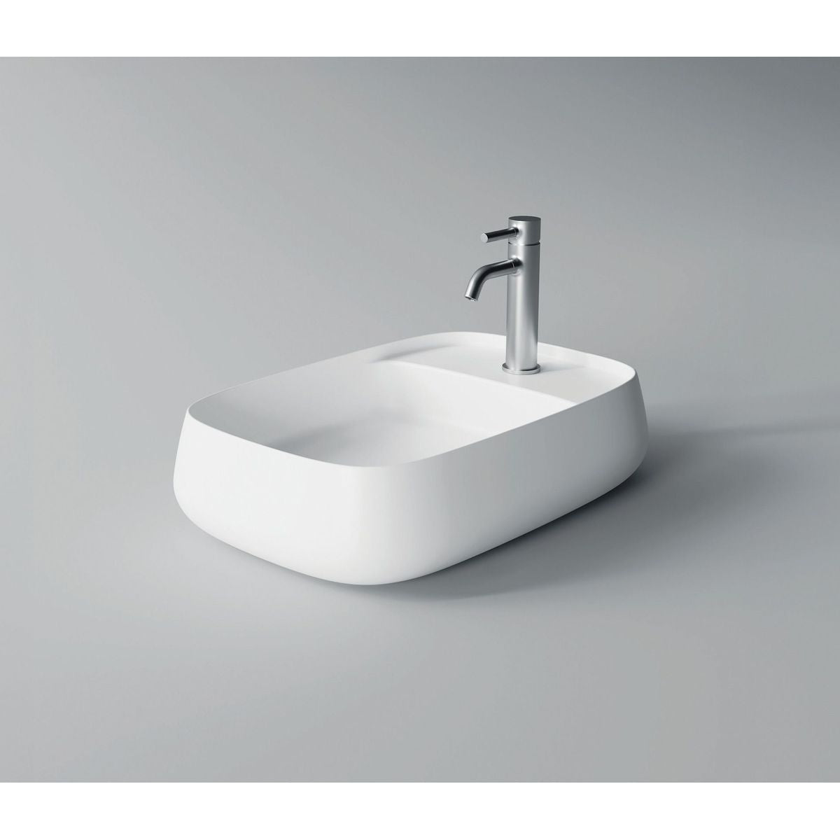 Studio Bagno Nur 60X Plan Bench Basin - No Taphole