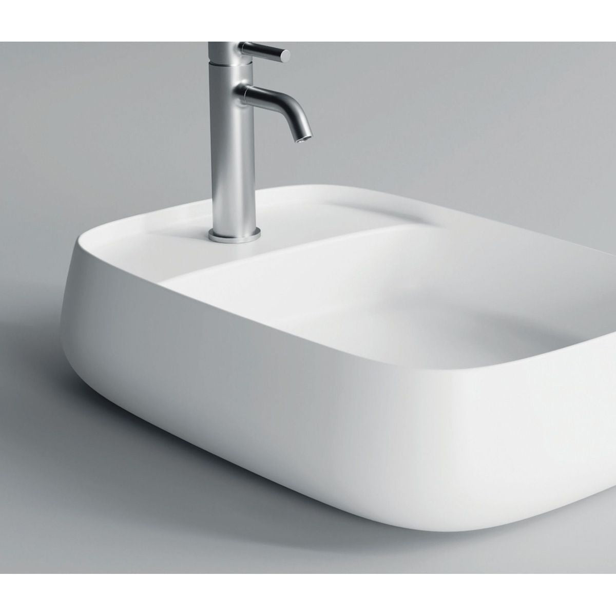 Studio Bagno Nur 60X Plan Bench Basin - No Taphole