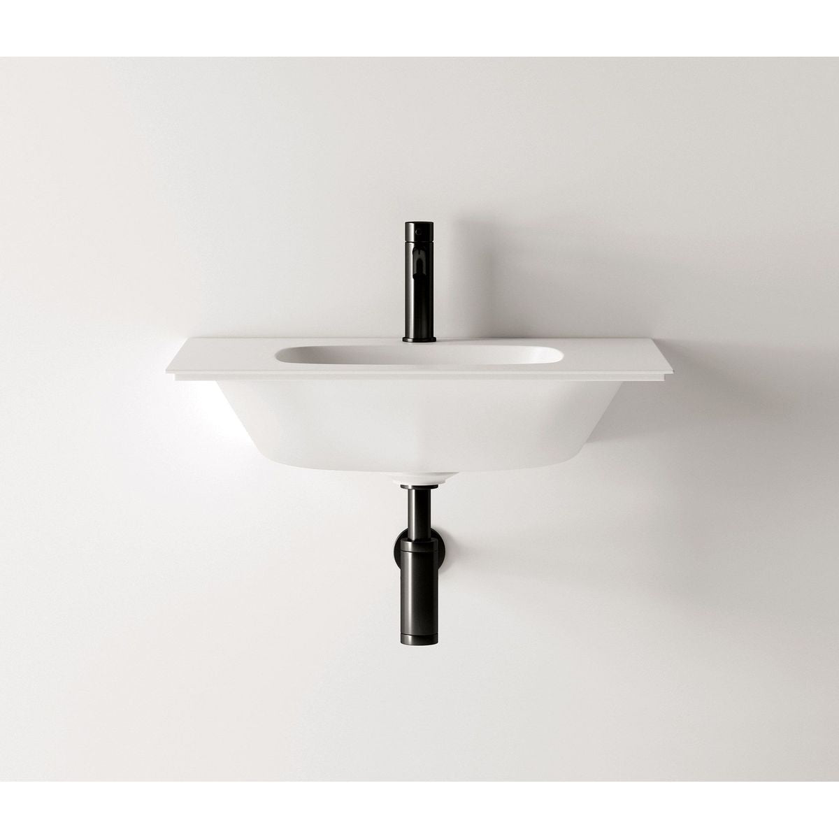 Studio Bagno Nur 62 Wall Hung/Vanity Top Basin - No Taphole