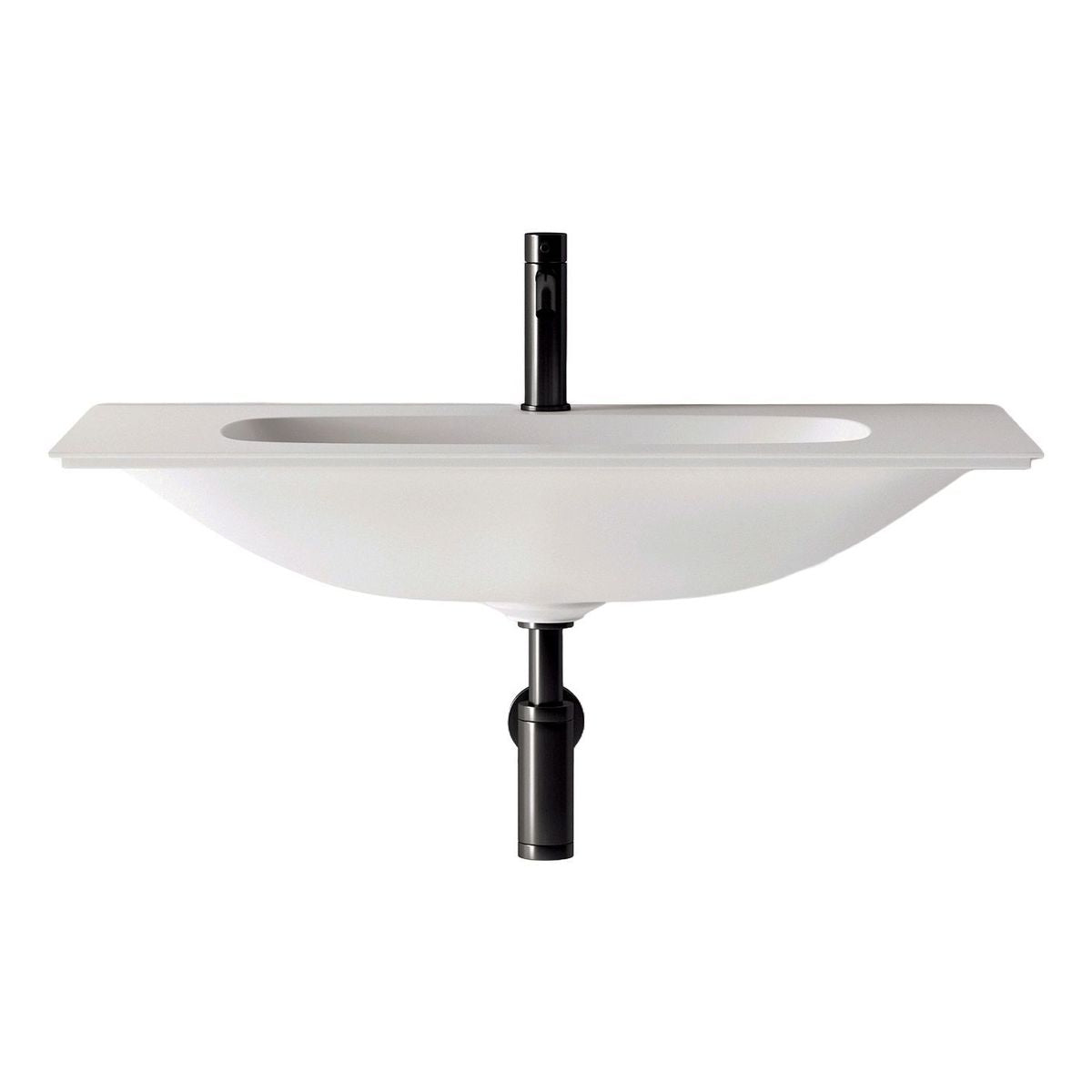 Studio Bagno Nur 82 Wall Hung/Vanity Top Basin - No Taphole