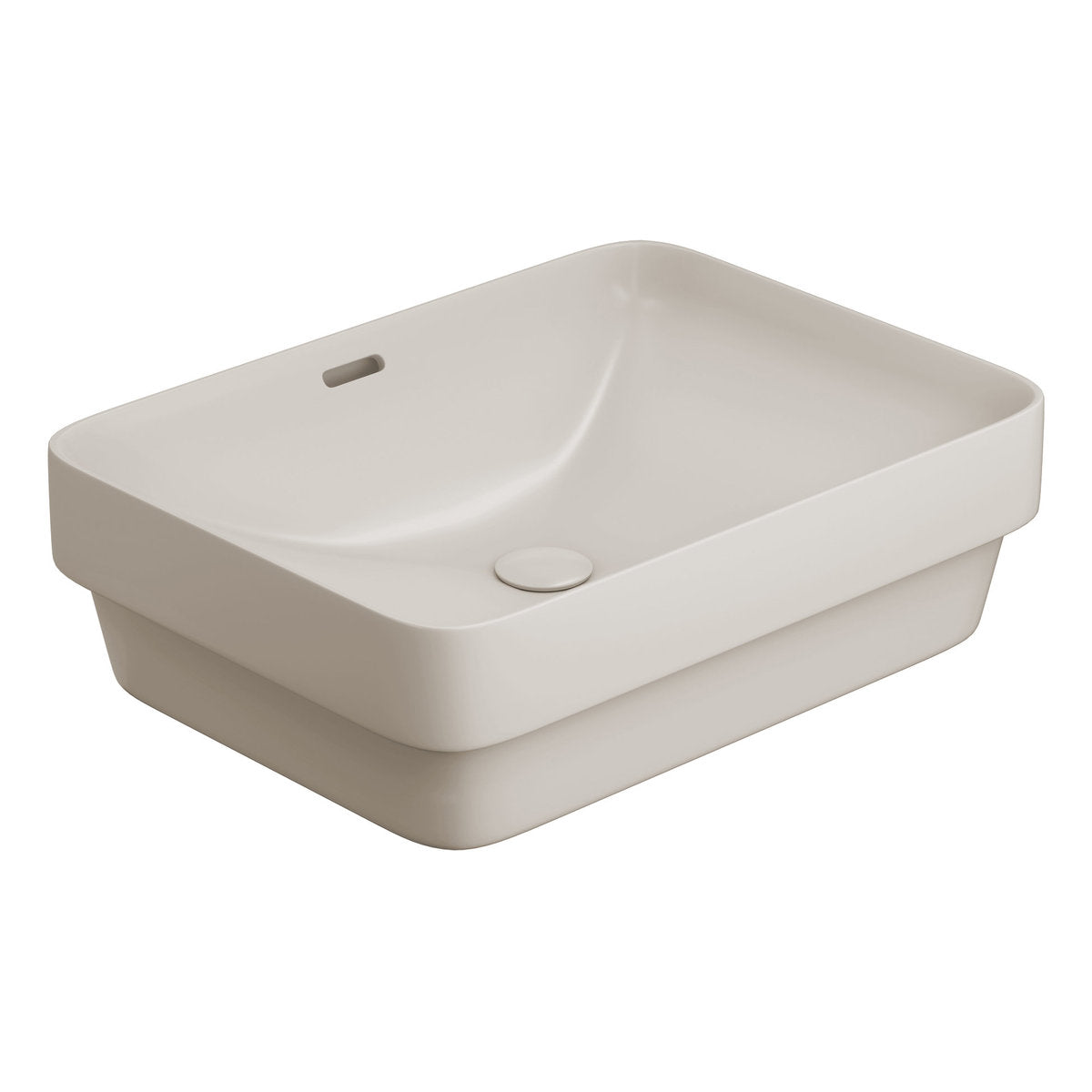 Seima Obello 501 Ceramic Basin - Saltstone Silk Matte