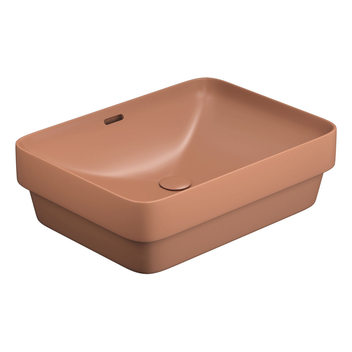 Seima Obello 501 Ceramic Basin - Terracotta Silk Matte