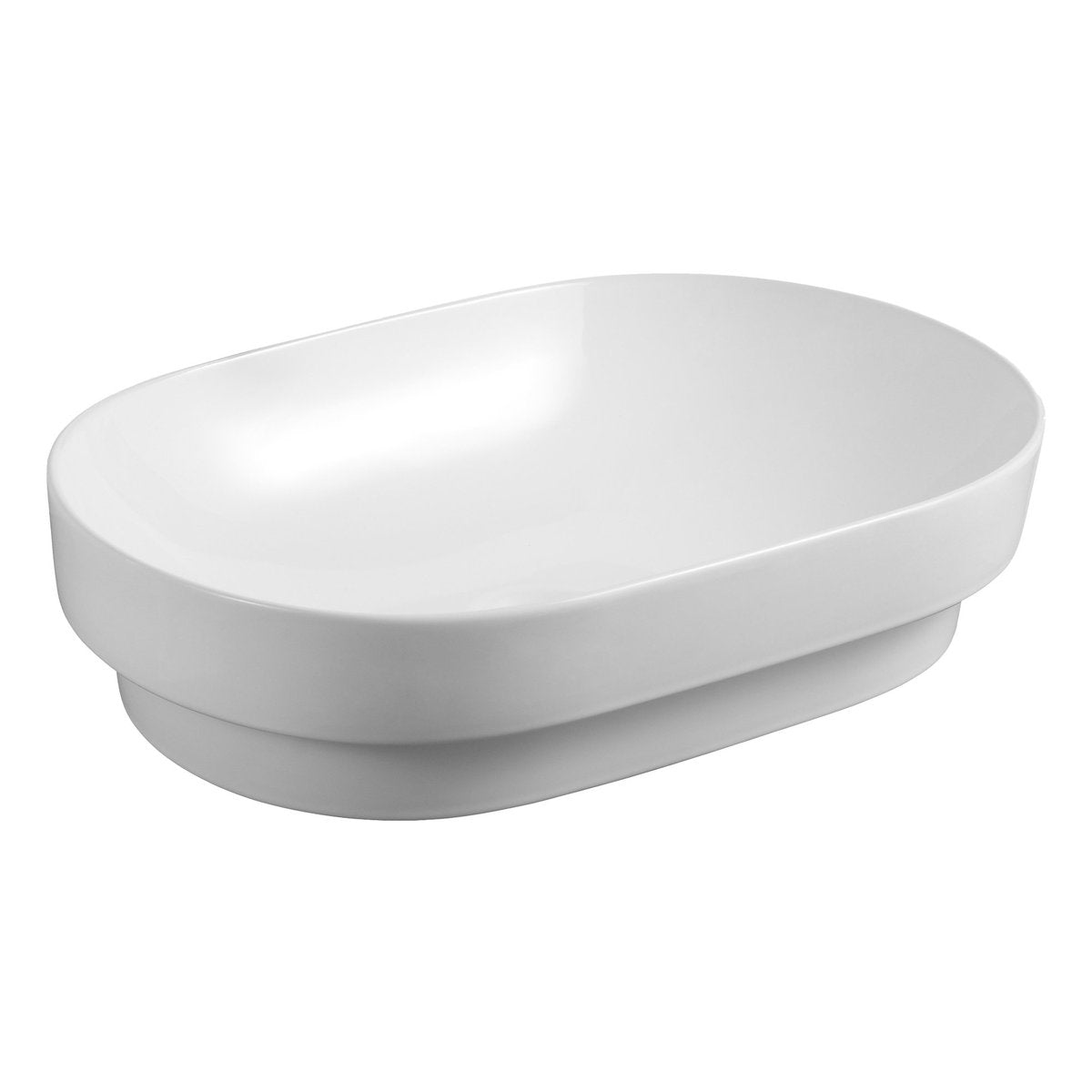 Seima Obello 550 Ceramic Basin - White Gloss