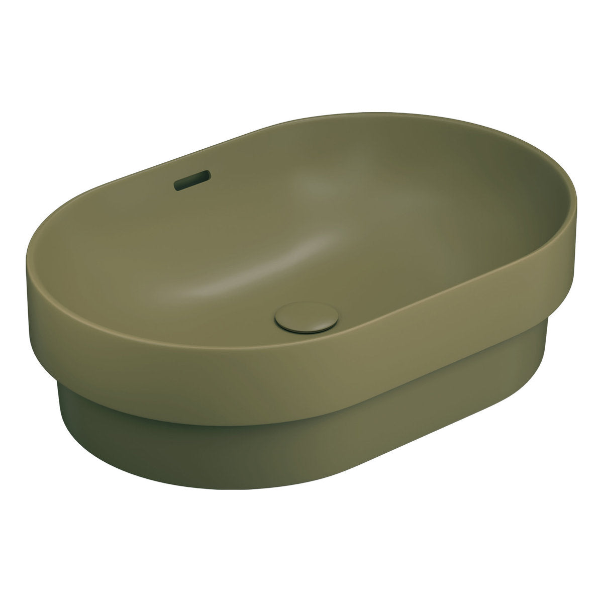 Seima Obello 551 Ceramic Basin - Olive Silk Matte