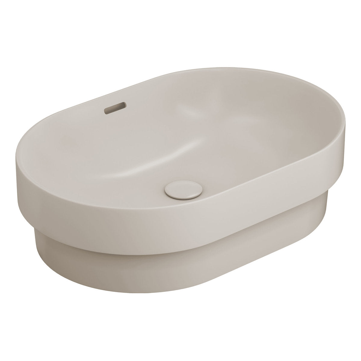 Seima Obello 551 Ceramic Basin - Saltstone Silk Matte