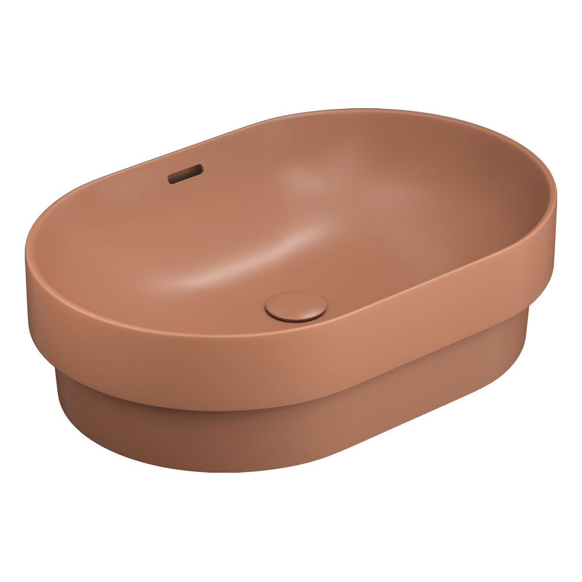 Seima Obello 551 Ceramic Basin - Terracotta Silk Matte