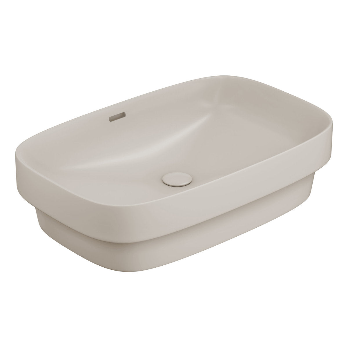 Seima Obello 600 Ceramic Basin - Saltstone Silk Matte