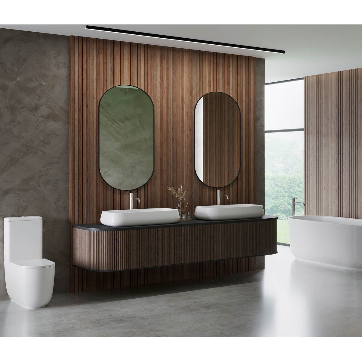 Studio Bagno Nur 60 Bench Basin - Matte White