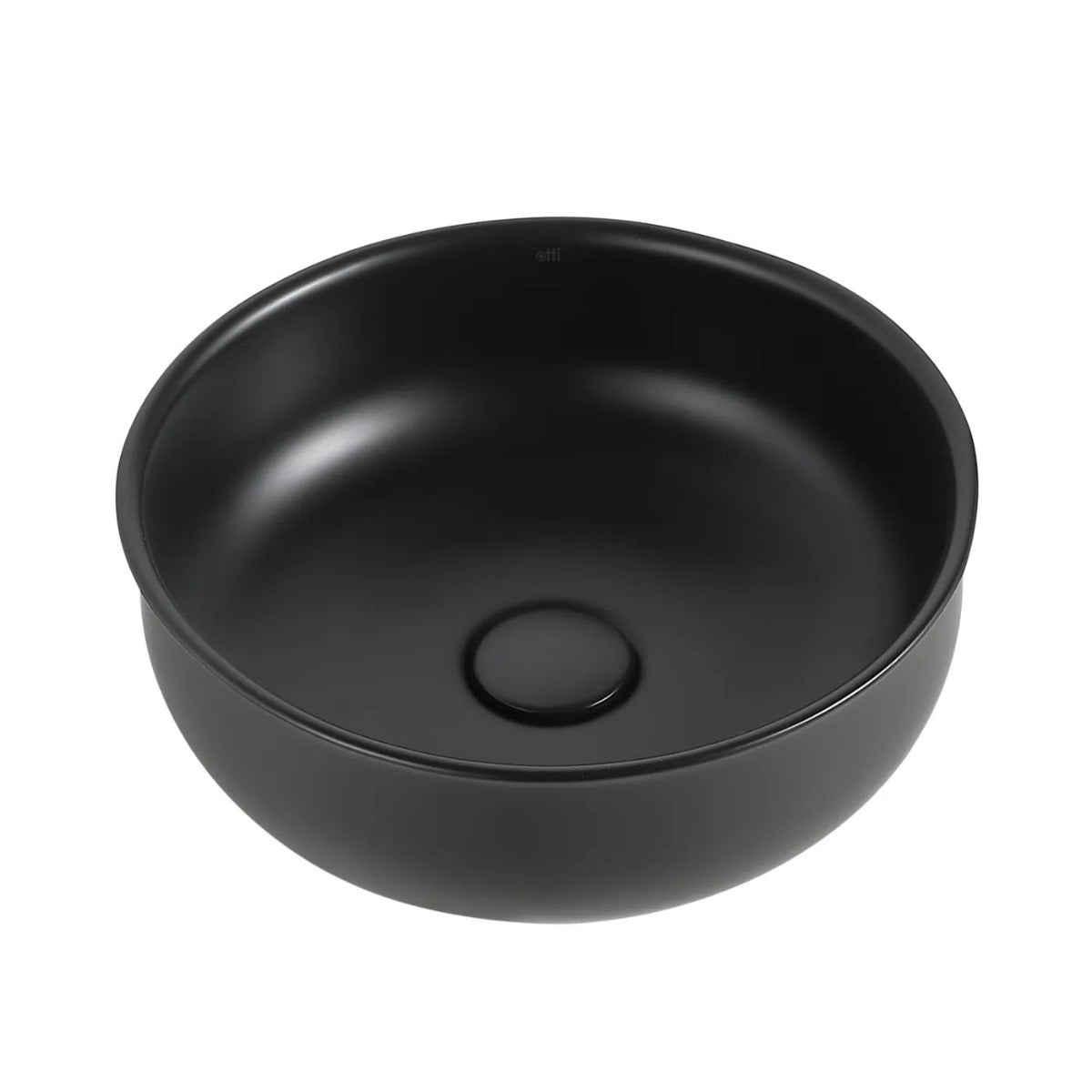 Bronte Round 360x360x130 Matte Black Basin