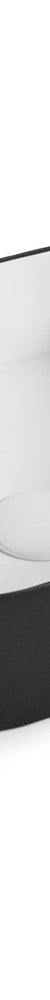 Otti Quay Oval Above Counter Basin 500x340x120, Matte Black & Gloss White