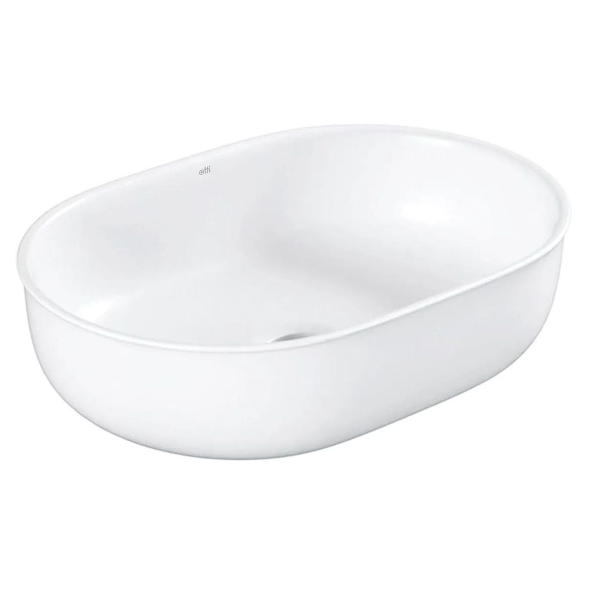 Bronte Oval 500x350x130 Basin - Matte White