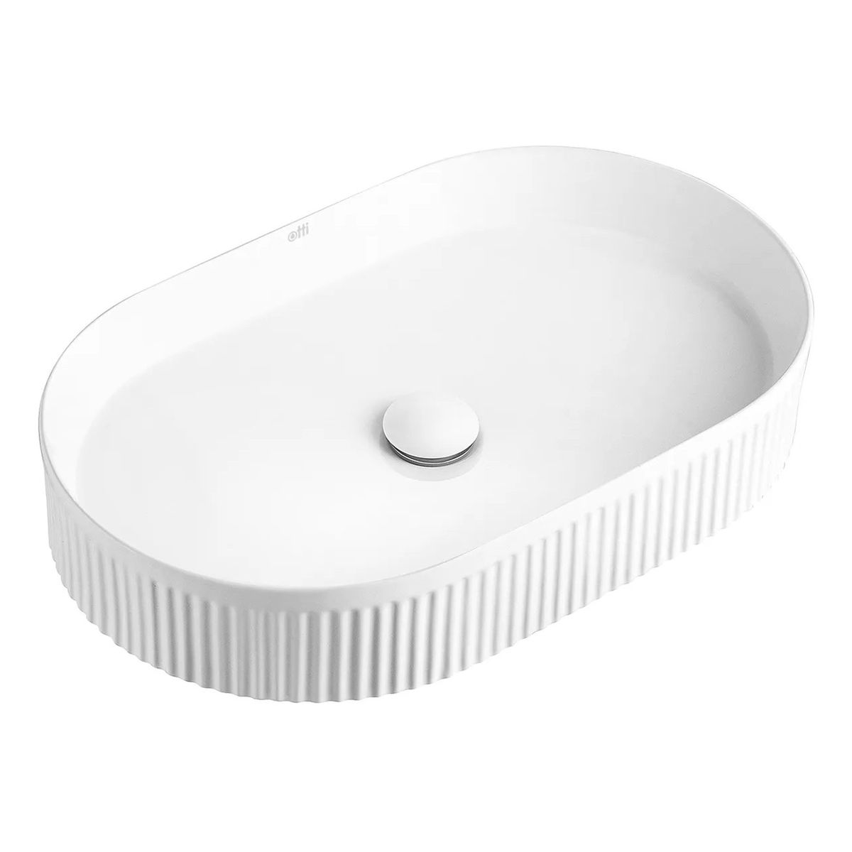 Kensington Oval 560X350X120 Matte White Basin