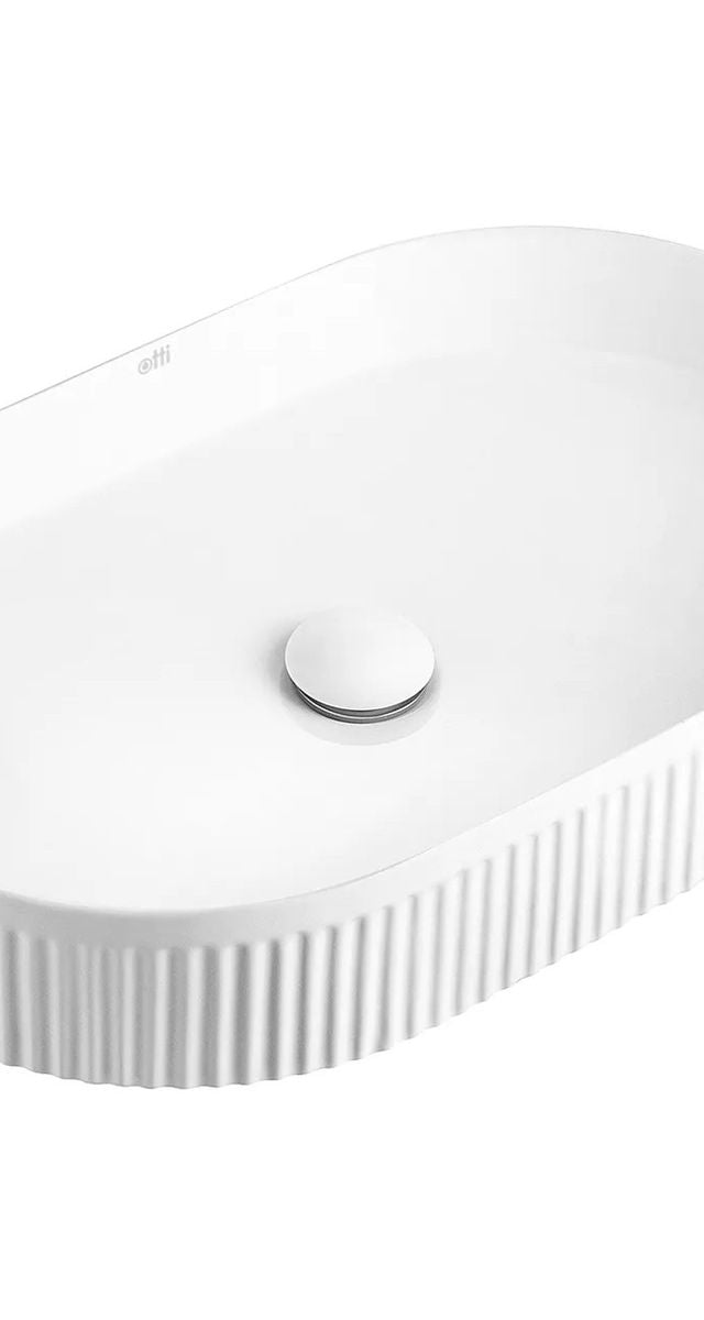 Kensington Oval 560X350X120 Matte White Basin