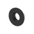 Round Overflow Ring, Matte Black