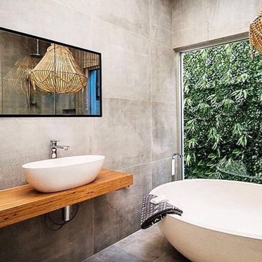 Sussana Above Counter Stone Basin - Grey