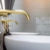 Valentina Above Counter Stone Basin - Coco Brown