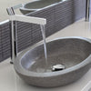 Vivian Above Counter Stone Basin - Coco Brown