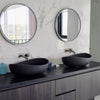 Onda Above Counter Stone Basin - Matte White