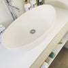 Mila Above Counter Stone Basin - Grey