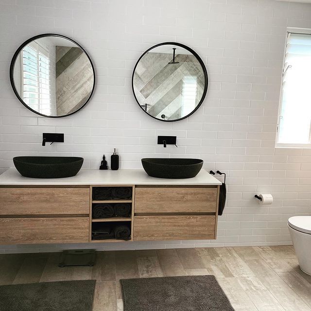 Mila Above Counter Stone Basin - Coco Brown