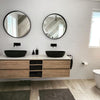 Mila Above Counter Stone Basin - Grey