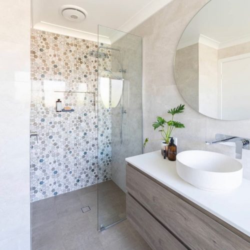 Georgia Above Counter Stone Basin - Matte White