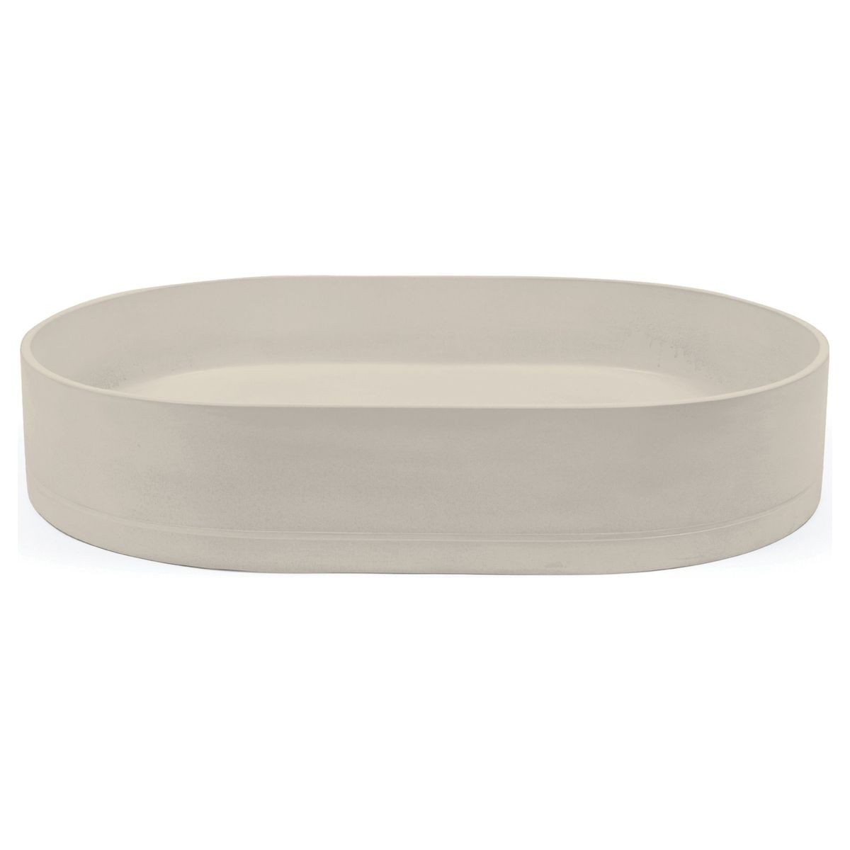 Nood Surface Mount Pill Basin in Mushroom