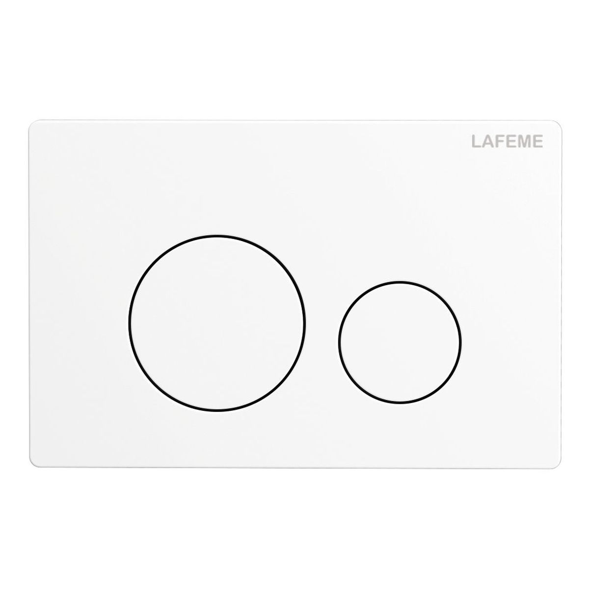 Flush Plate, Matte White