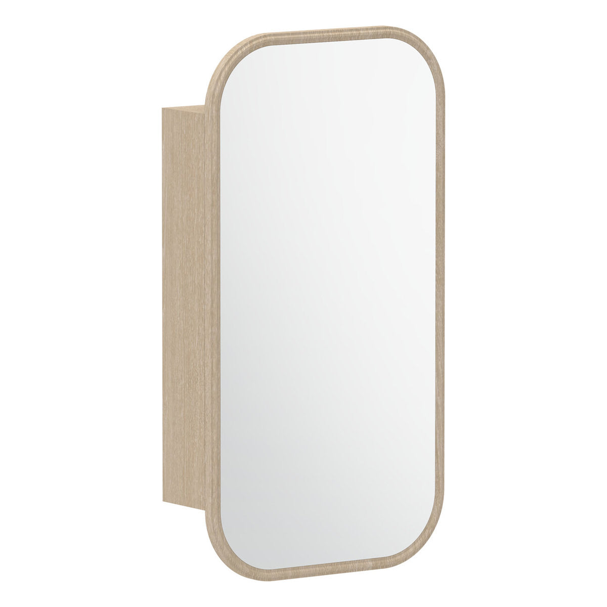 ADP Quinn Mirrored Cabinet, 1-Door