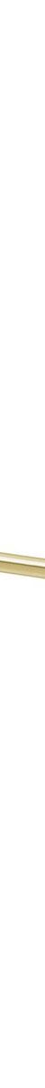 Radii Single Towel Rail 800mm Round Plate - Brushed Gold